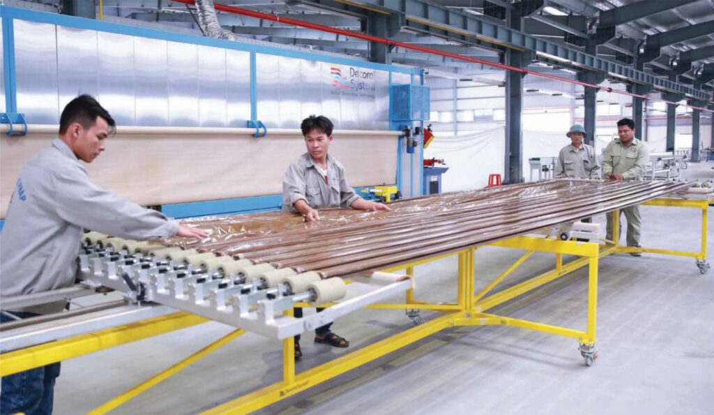 Quy trình sản xuất nhôm tỉ mỉ, kĩ càng